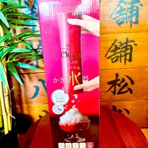 Kakigori Japanese Shaved Ice Maker
